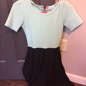 Mint and black lularoe Amelia